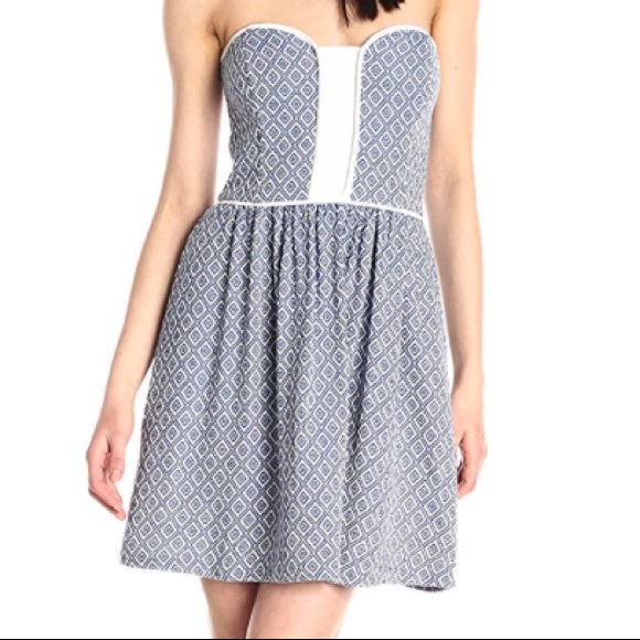 Anthropologie Dresses & Skirts - 🖤 Anthro Ella Moss Debbie strapless dress L